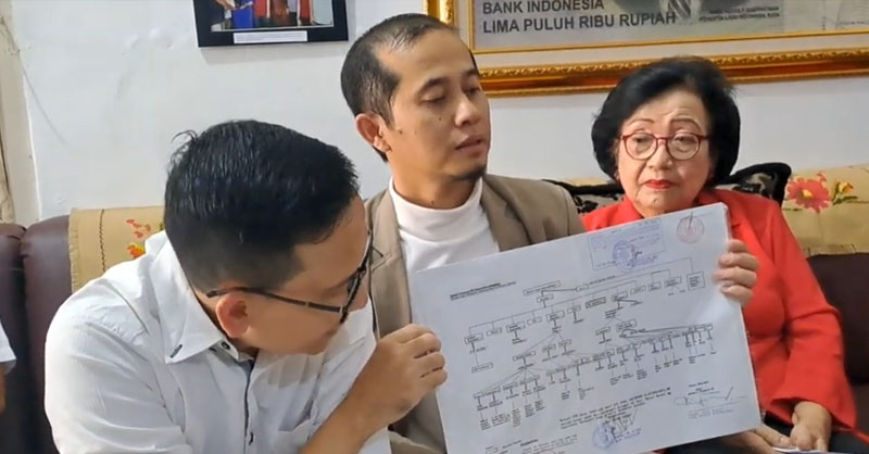 Pendiri Resmi Yayasan dan Pewaris Sah keturunan Langsung 