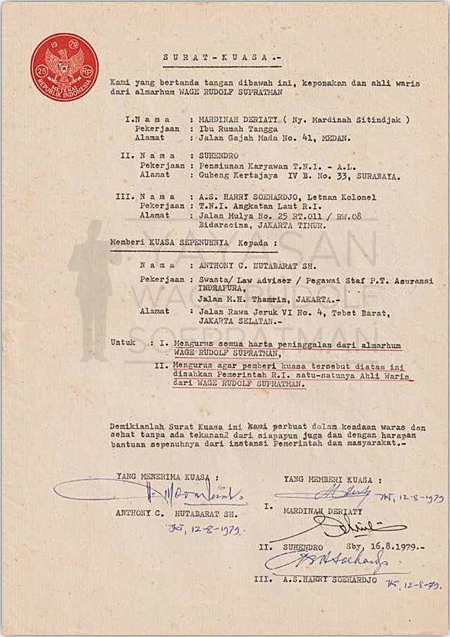 surat kuasa anthony